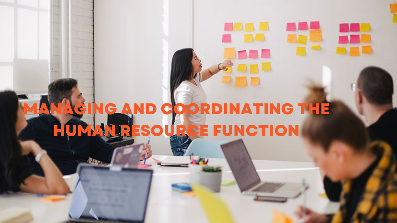 5HRF Managing And Coordinating The Human Resource Function