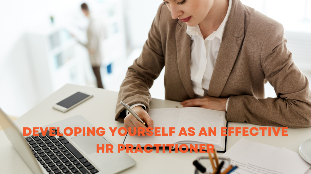 4DEP Developing Yourself as an Effective HR Practitioner