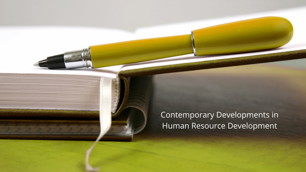 5HRD Contemporary Developments in Human Resource Development